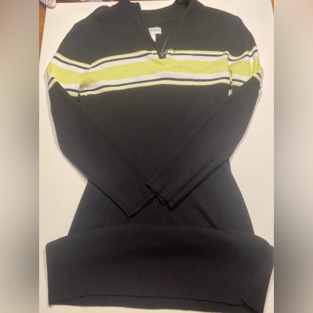 Zip up dress